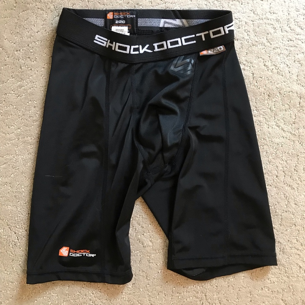 Shock Doctor Compression Shorts with Cup